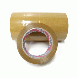 Hunter OPP Tape 2 inch x 90 yards - Brown (6 rolls per tube)