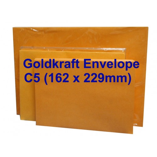 Envelope C5Gk 6-3/8X9 Goldkraft (20s) Envelope C5Gk 6-3/8X9 Goldkraft (20s)