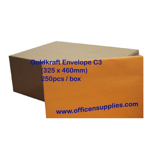 Envelope C3GK 13X18 Goldkraft (box) Envelope C3GK 13X18 Goldkraft (box)