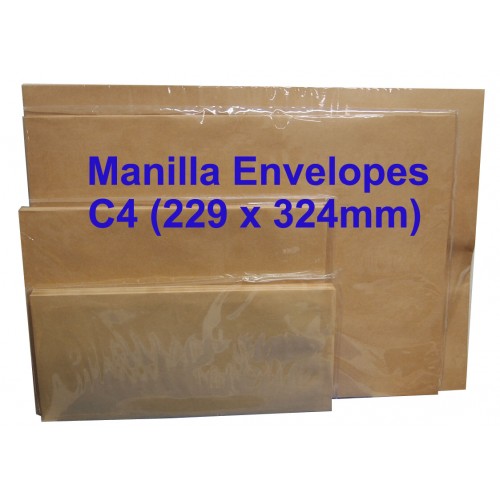 Envelope C4M 9X12-3/4 Manilla (10s) Envelope C4M 9X12-3/4 Manilla (10s)
