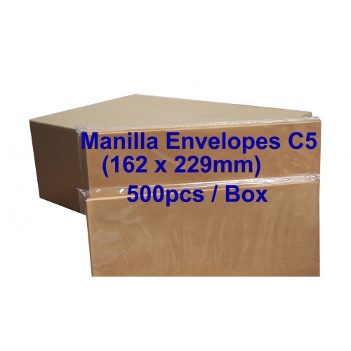 Envelope C5M 6-3/8X9 Manilla (box) Envelope C5M 6-3/8X9 Manilla (box)