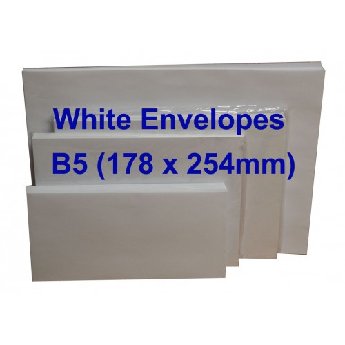Envelope B5W 7X10 White (10s) Envelope B5W 7X10 White (10s)