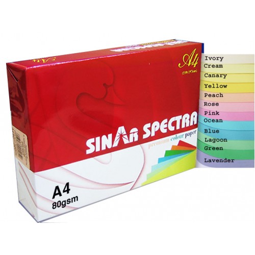 A4 80gsm Colour Paper (Pastel) A4 80gsm Colour Paper (Pastel)