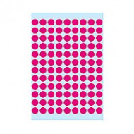 Herma 1836 08mm Col Dots - Rosy