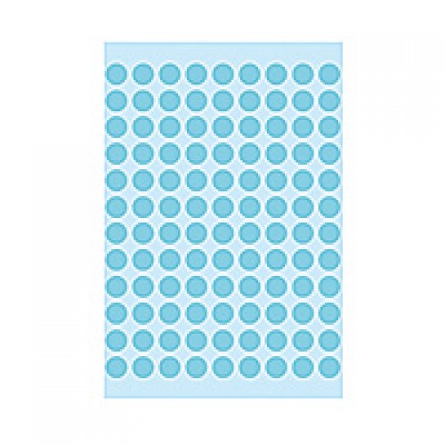 Herma 1843 08mm Col Dots - Blue