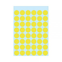 Herma 1854 12Mm Col Dots - Lum.Yw
