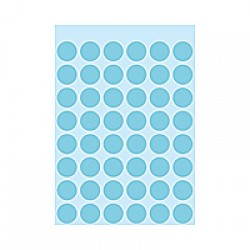 Herma 1863 12Mm Col Dots - Blue
