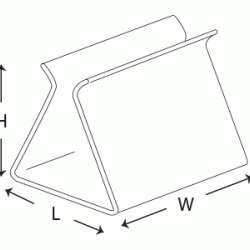 SQ-1201 Menu Stand  