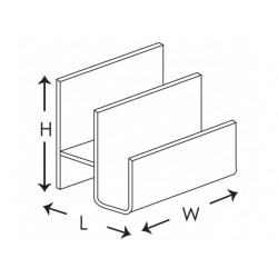 Suremark SQ-1202 2-Tier Letter Holder