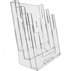 N71 A4 3-Tier Acrylic Stand