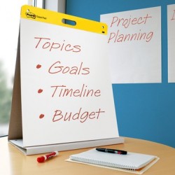 Post-it® Tabletop Easel Pad, 20 x 23 inch, 20 Sheets/Pad