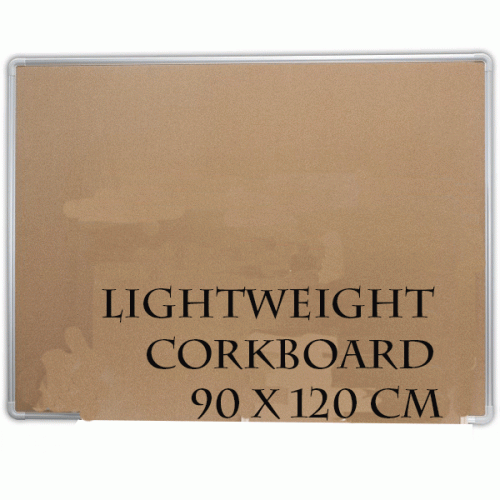 Corkboard with Aluminium Frame 90x120cm Corkboard with Aluminium Frame 90x120cm