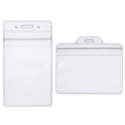 Badge Holder T207/T208 L with ziplock (10s) Badge Holder T207/T208 L with ziplock (10s)