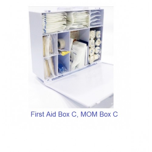 First Aid Kit Outfit Box C (MOM Compliant) YM First Aid Kit Outfit Box C (MOM Compliant) YM