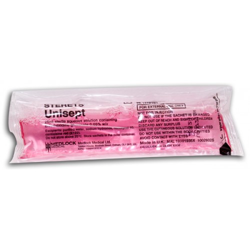 Sterets Unisept Solution 25ml (6 Packs) Sterets Unisept Solution 25ml (6 Packs)