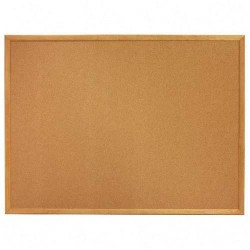 S203-45 Corkboard with Wooden Frame 