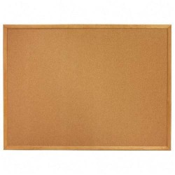 S204-60 Corkboard with Wooden Frame