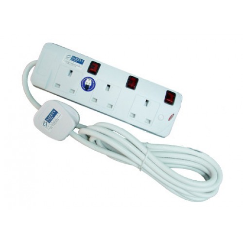 3-Way Portable Socket Outlet (6m) 3-Way Portable Socket Outlet (6m)