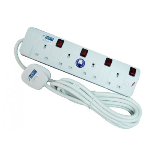 4-Way Portable Socket Outlet (6m) 4-Way Portable Socket Outlet (6m)