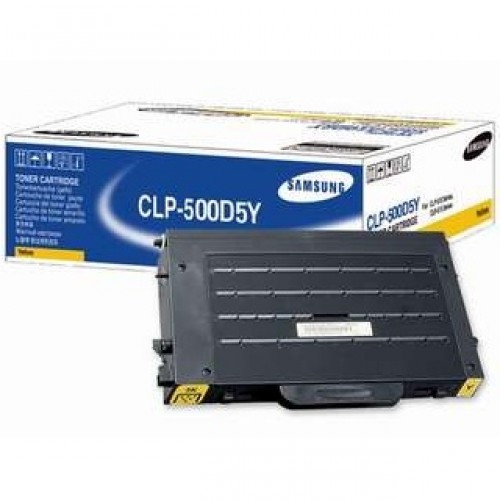 Samsung CLP-500D5Y Yellow toner cartridge Samsung CLP-500D5Y Yellow toner cartridge
