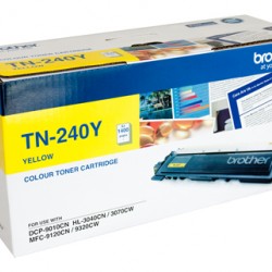 Brother TN-240Y Yellow Toner Cartridge