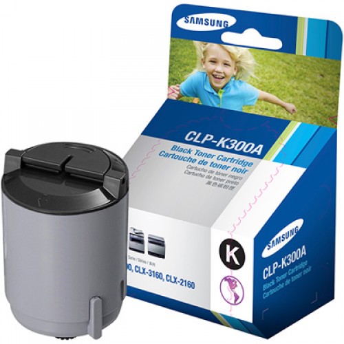 Samsung CLP-K300A Black Toner Cartridge Samsung CLP-K300A Black Toner Cartridge