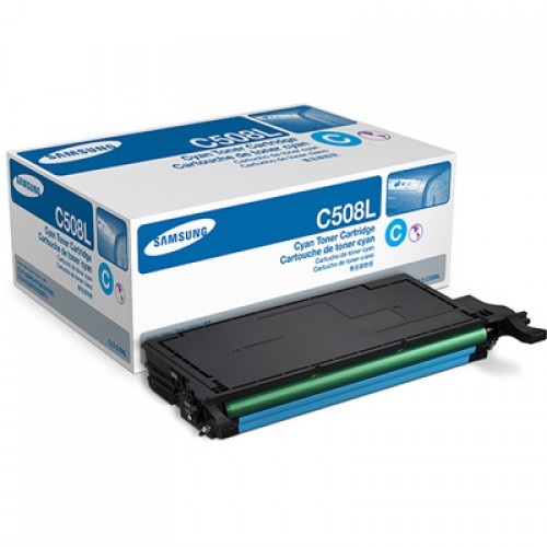 Samsung CLT-C508L Cyan Toner Cartridge Samsung CLT-C508L Cyan Toner Cartridge