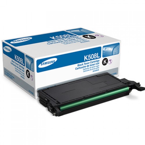 Samsung CLT-K508L Black Toner Cartridge Samsung CLT-K508L Black Toner Cartridge