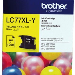 Brother LC-77XLY Ink Cartridge Yellow