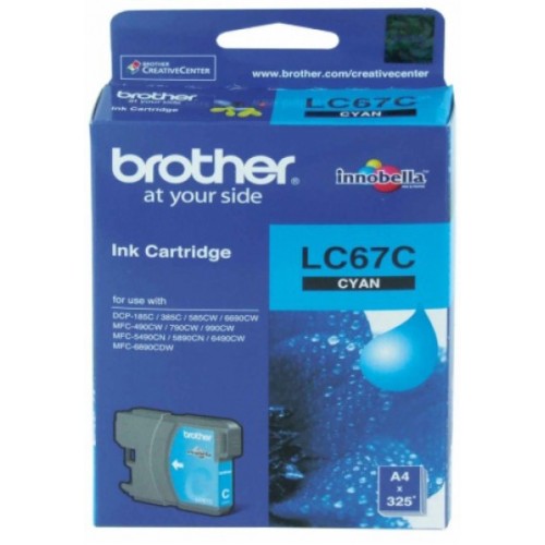 Brother Ink Cartridge LC67C Cyan