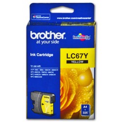 Brother Ink Cartridge LC67Y Yellow