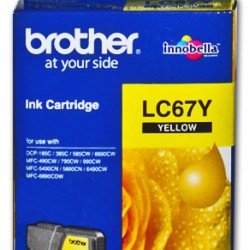 Brother Ink Cartridge LC67Y Yellow