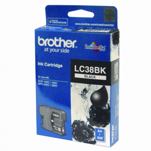 Brother Ink Cartridge LC38BK Black 