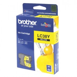 Brother Ink Cartridge LC38Y Yellow