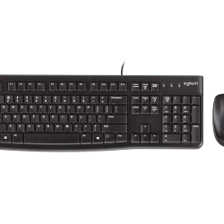 Logitech Wired USB Keyboard and Mouse MK120 
