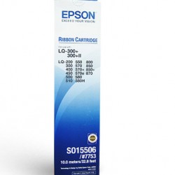 Epson S015506 Ribbon #7753 for LQ-300+/300+II