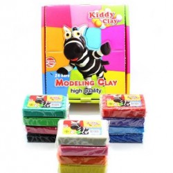 Kiddy Plasticine Clay 24 Pieces in Display Box