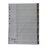 PP Plastic Colour Divider Nos.1-31