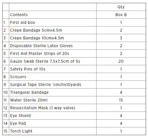 First Aid Record Checklist Teacher Made